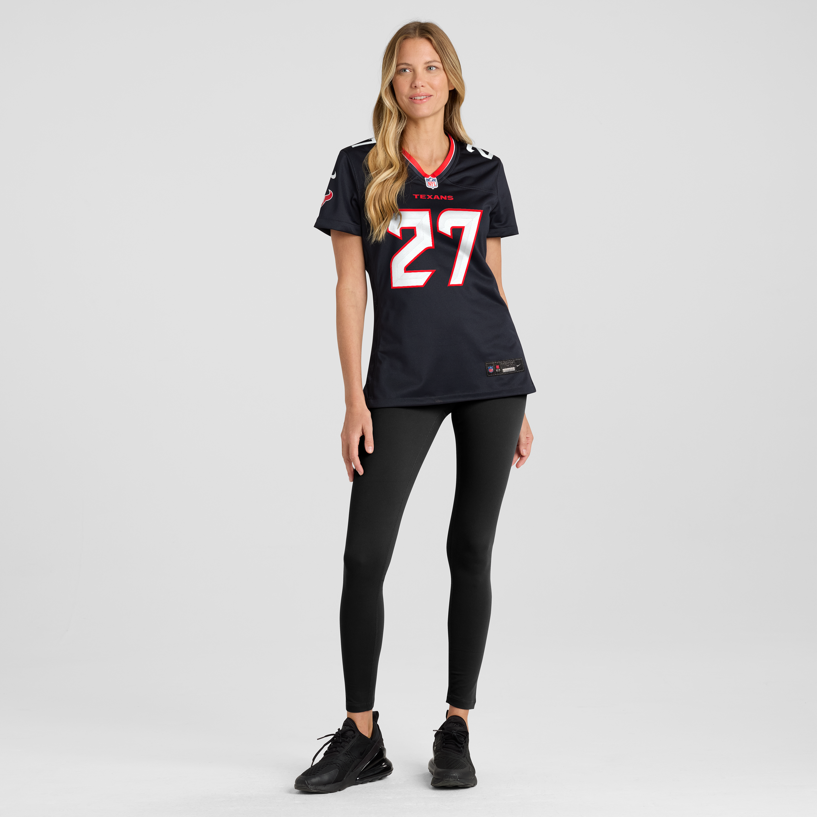 Women's Houston Texans Kamari Ramsey Nike Navy Team Game Jersey
