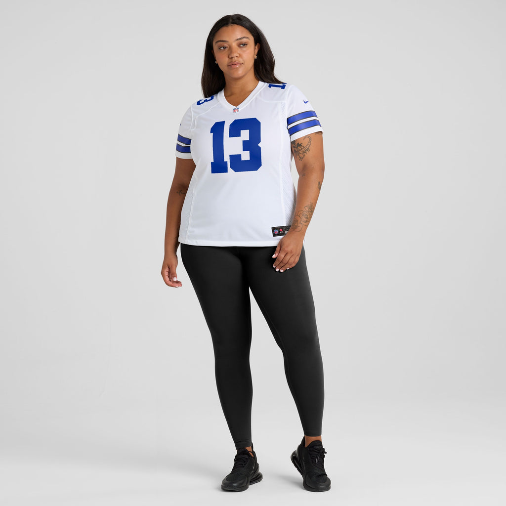 Women's Dallas Cowboys Caleb Downs Nike White Game Jersey