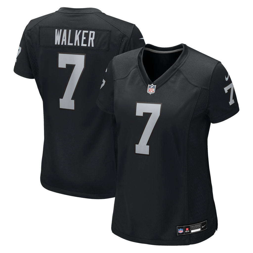 Women's Las Vegas Raiders Quay Walker Nike Black Team Game Jersey