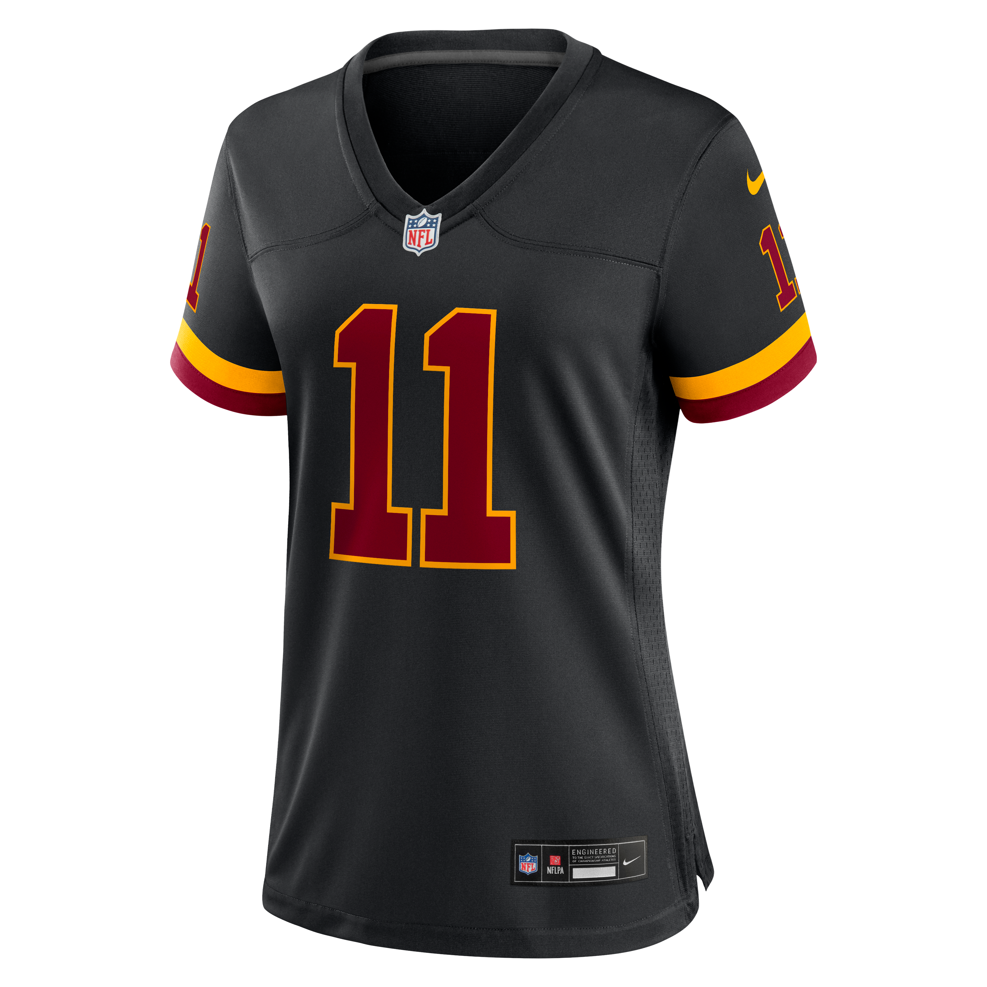 Women's Washington Commanders Luke Mccaffrey Nike Black Hail Raiser Alternate Game Jersey