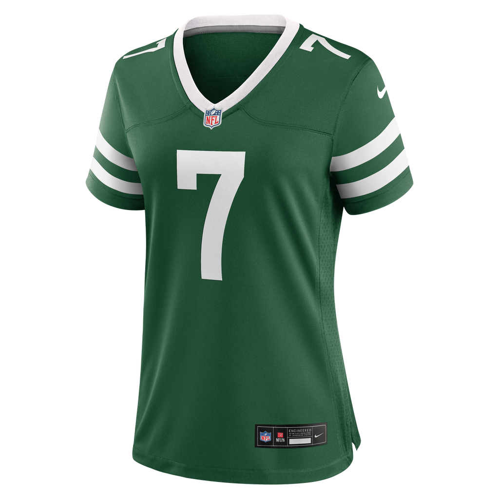 Women's New York Jets Geno Smith Nike Legacy Green Game Jersey