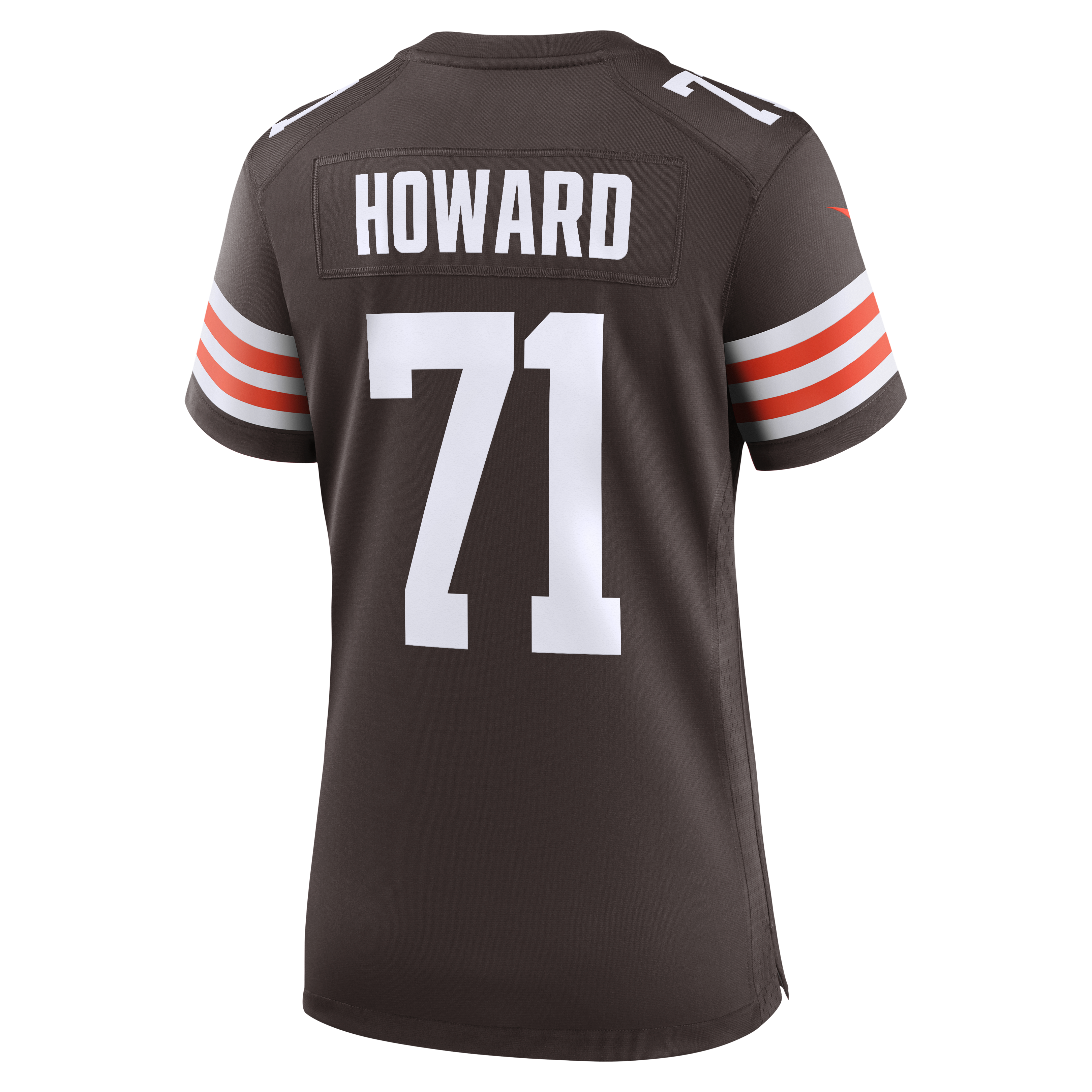 Women's Cleveland Browns Tytus Howard Nike Brown Team Game Jersey