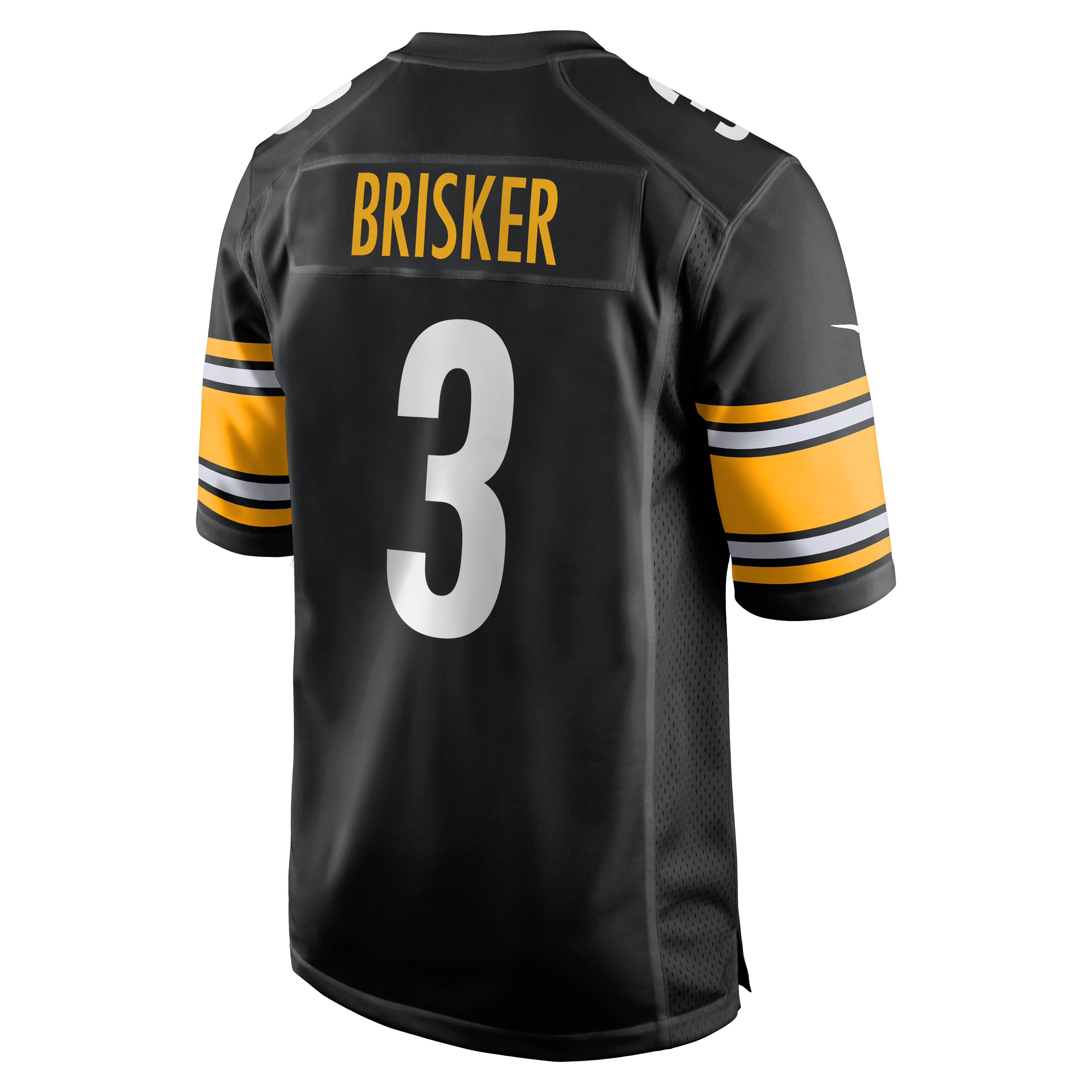 Men's Pittsburgh Steelers Jaquan Brisker Nike Black Team Game Jersey