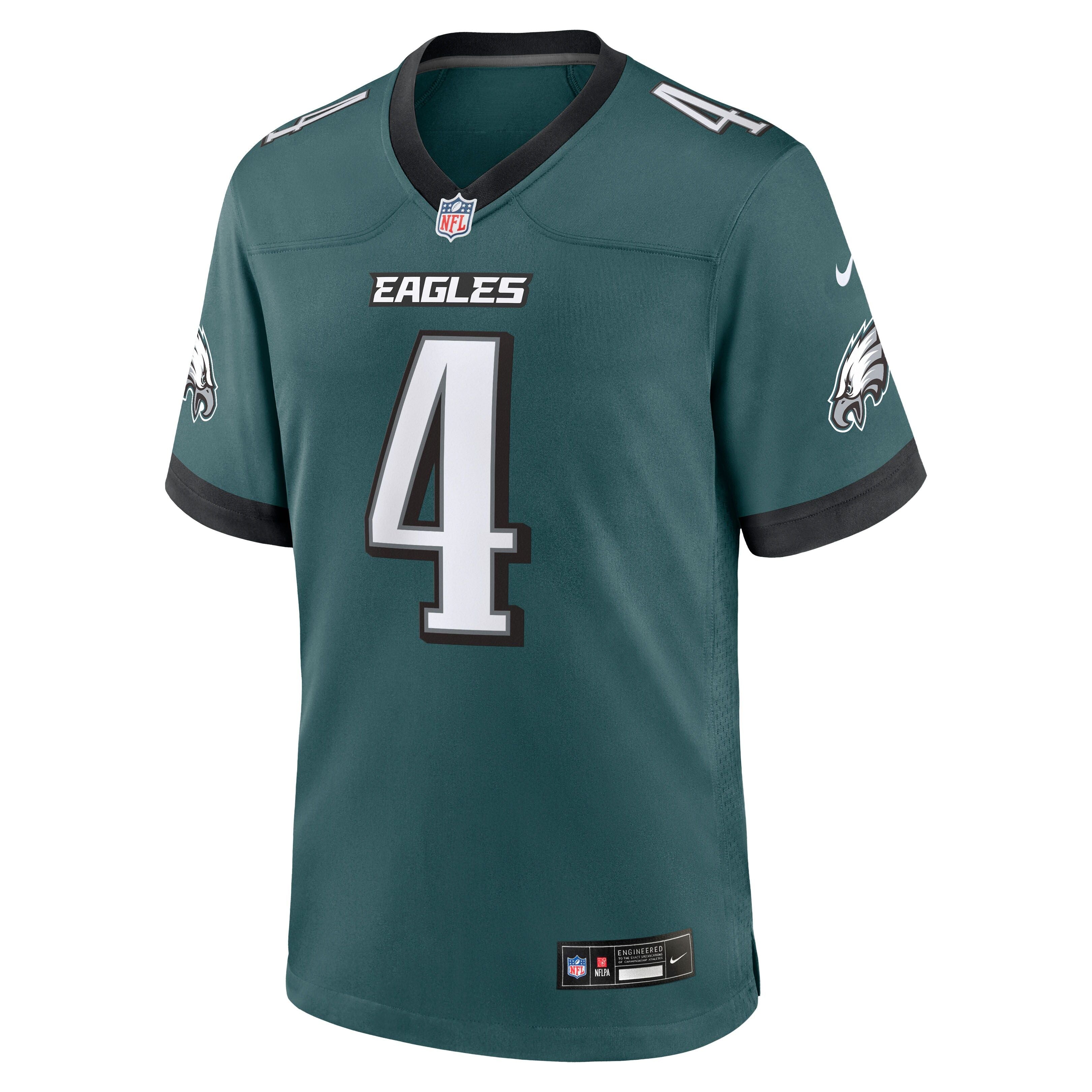 Men's Philadelphia Eagles Jake Elliott Nike Midnight Green Team Game Jersey