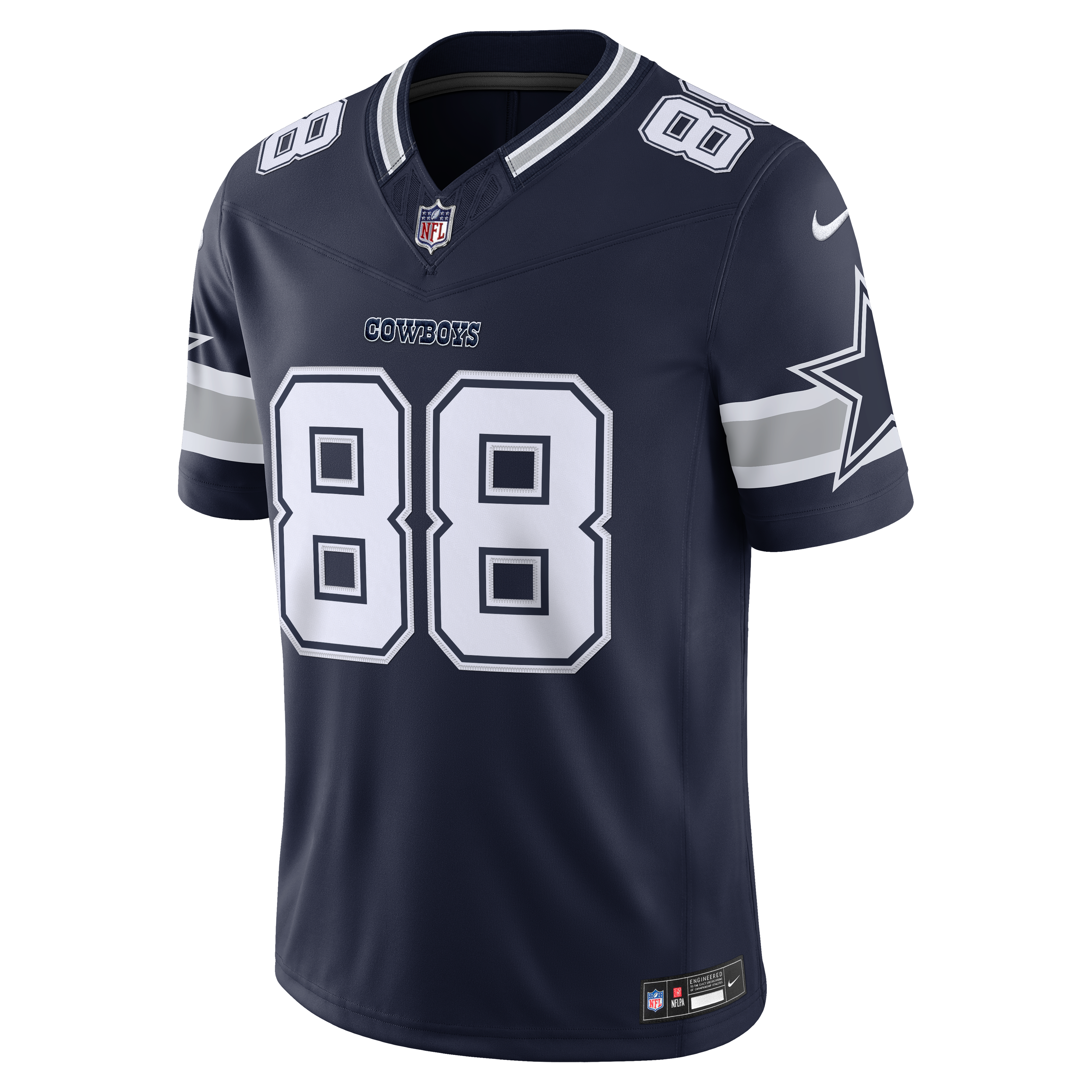 Men's Dallas Cowboys Ceedee Lamb Nike Navy Team Vapor Fuse Stitched Limited Jersey