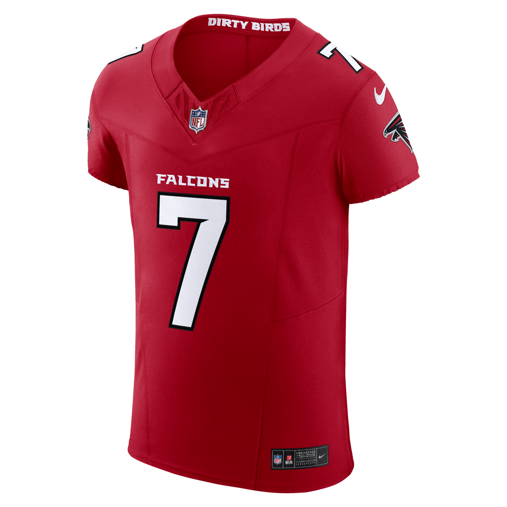 Men's Atlanta Falcons Bijan Robinson Nike Red Team Vapor Fuse Elite Jersey