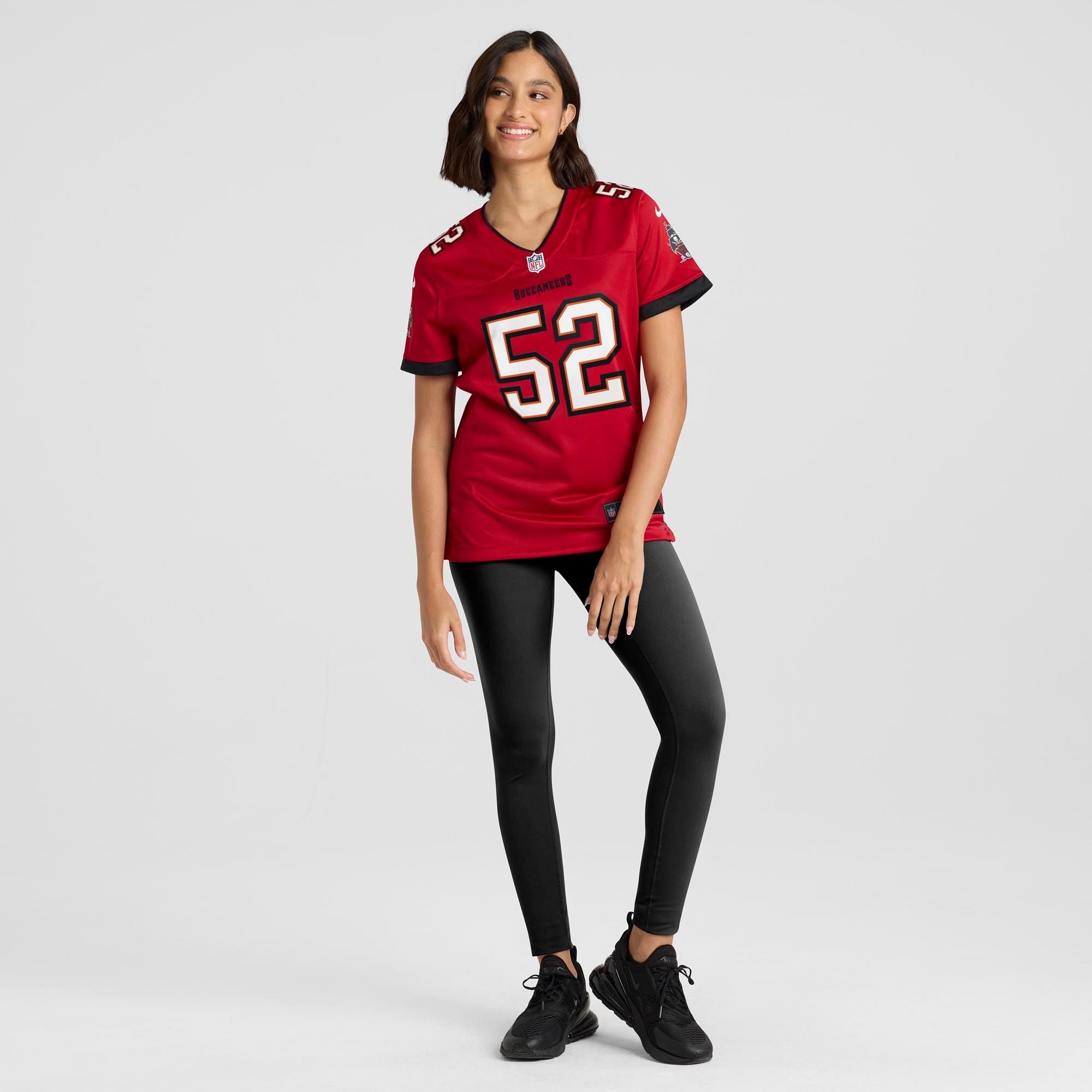 Women's Tampa Bay Buccaneers Christian Rozeboom Nike Red Team Game Jersey