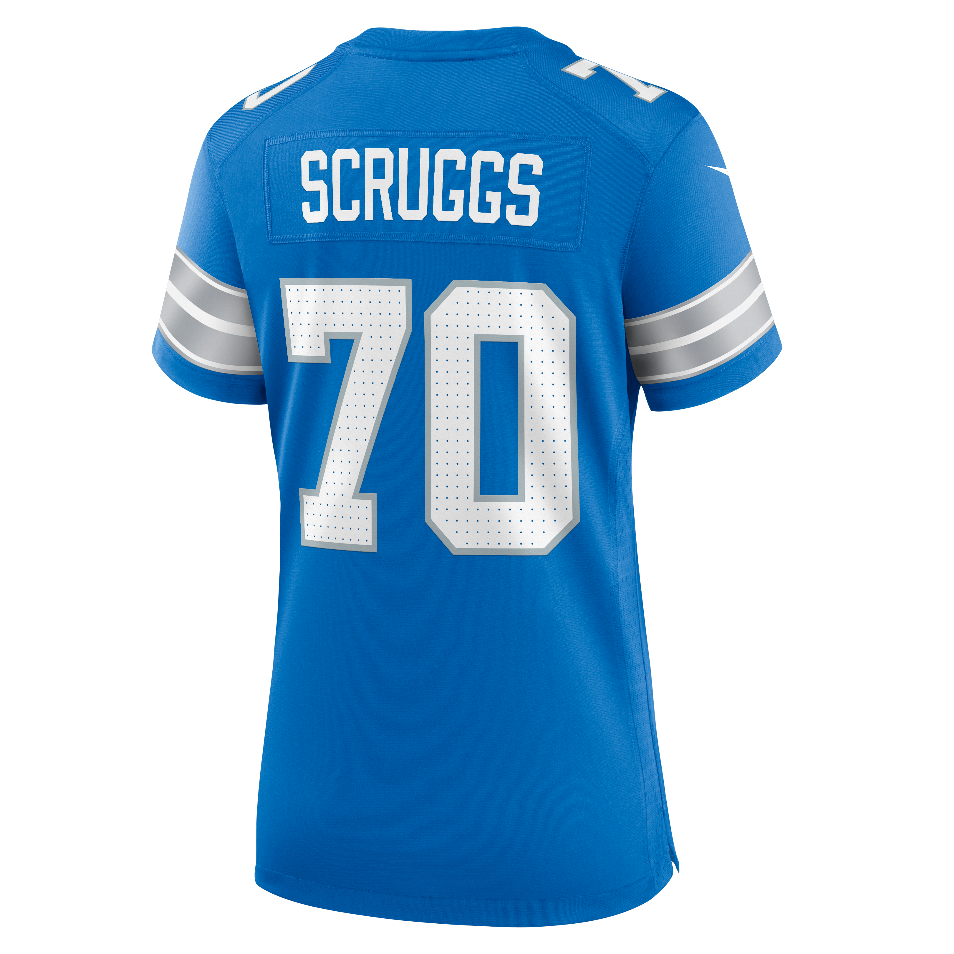 Women's Detroit Lions Juice Scruggs Nike Blue Team Game Jersey