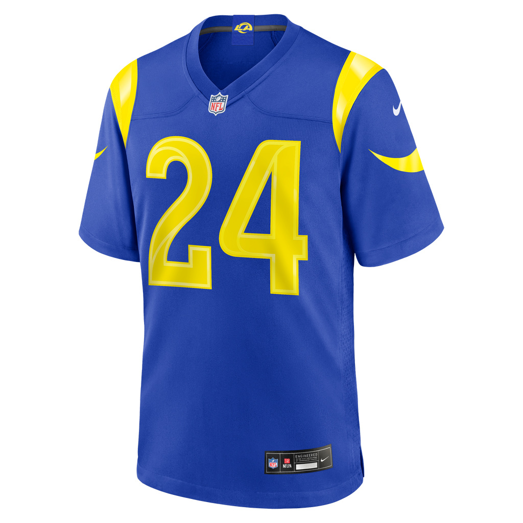 Men's Los Angeles Rams Blake Corum Nike Royal Game Jersey