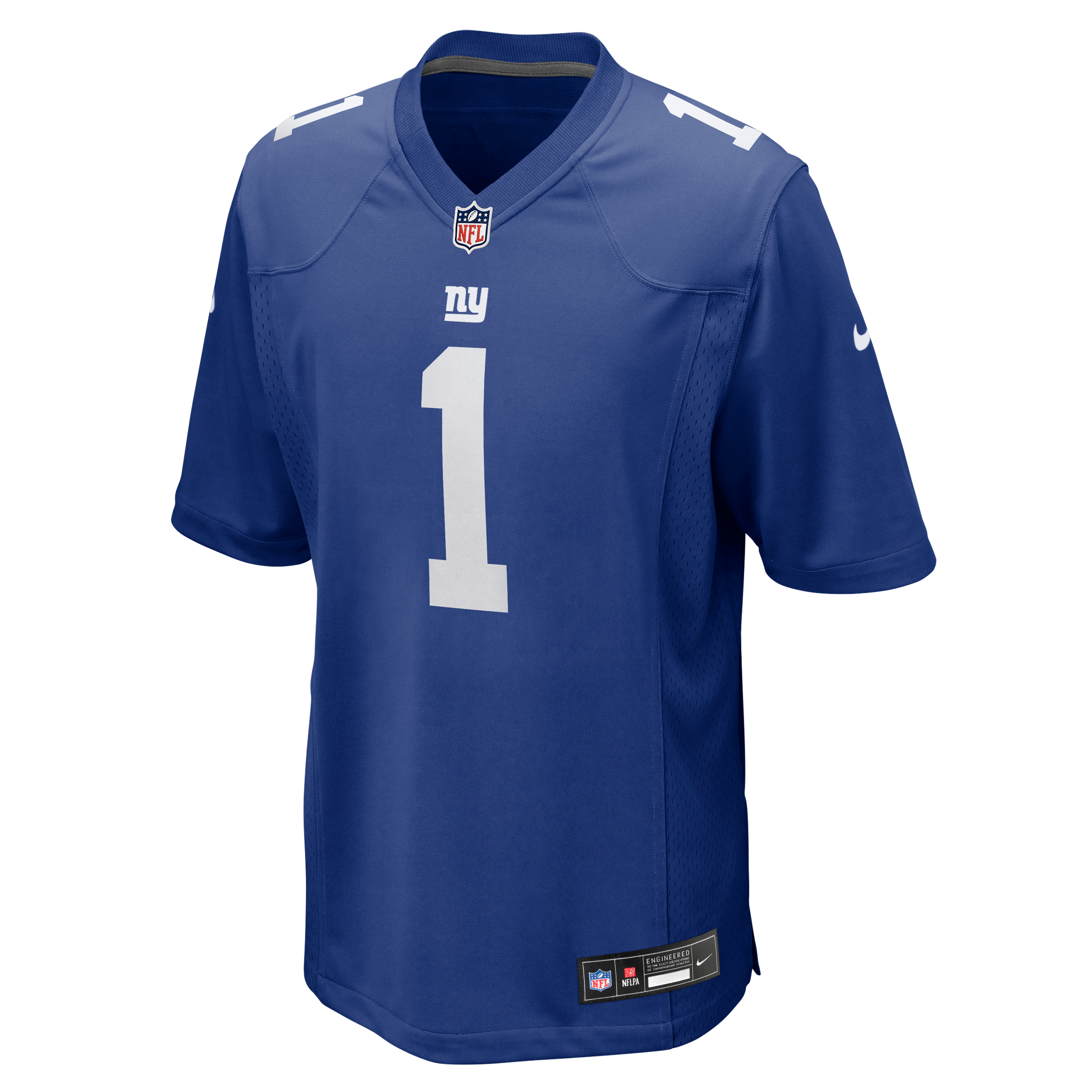Men's New York Giants Arvell Reese Nike Royal 2026 Nfl Draft First Round Pick No 5 Team Game Jersey