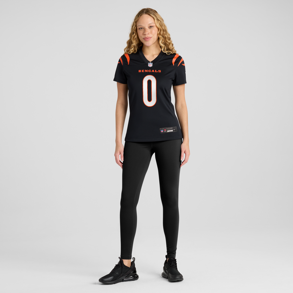Women's Cincinnati Bengals Dj Turner Ii Nike Black Team Game Jersey
