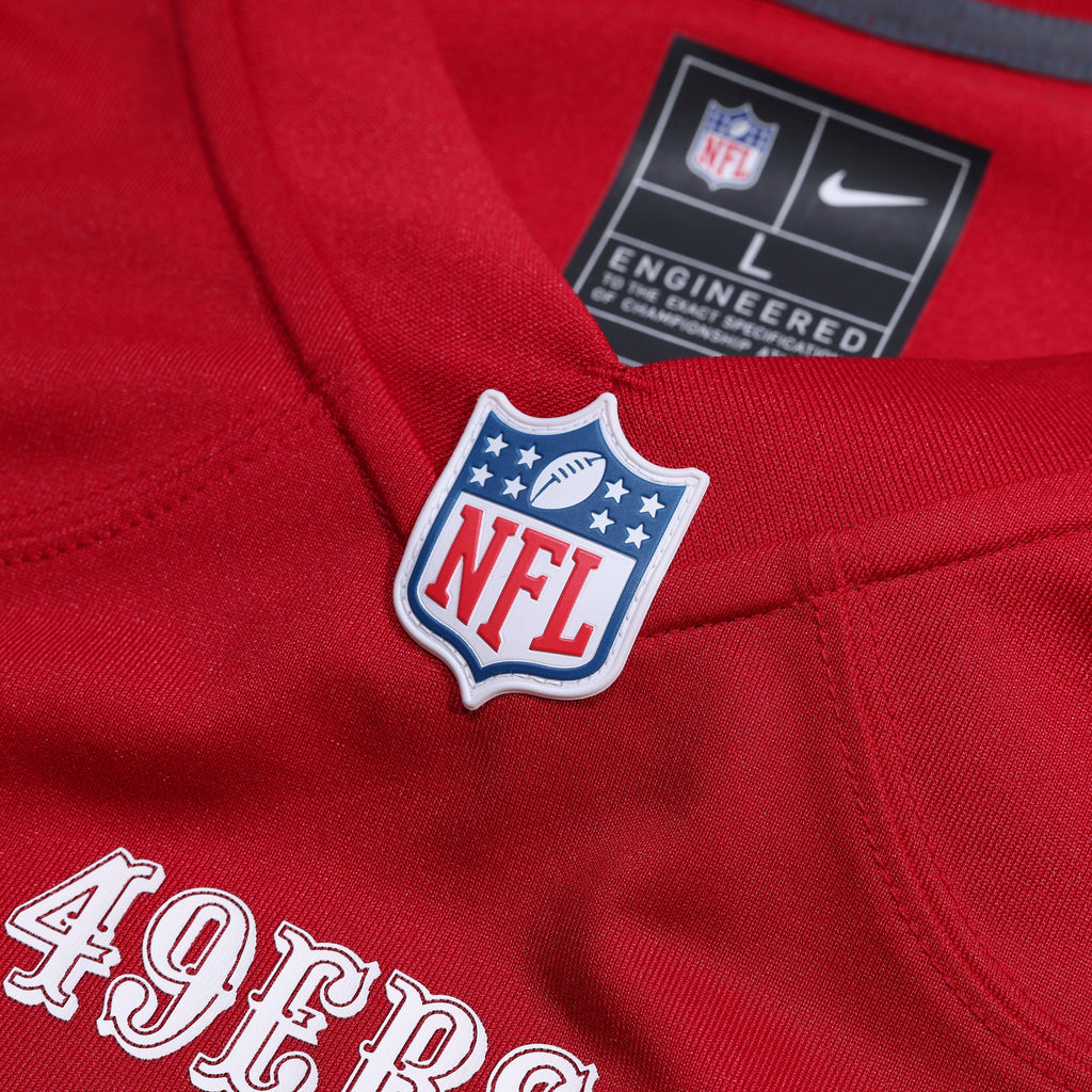 Men's San Francisco 49Ers Brock Purdy Nike Scarlet 80Th Anniversary Game Jersey