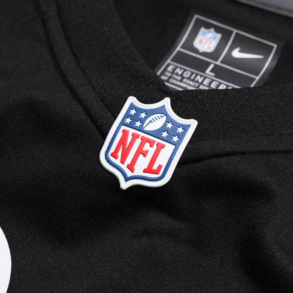 Men's Pittsburgh Steelers Germie Bernard Nike Black Game Jersey