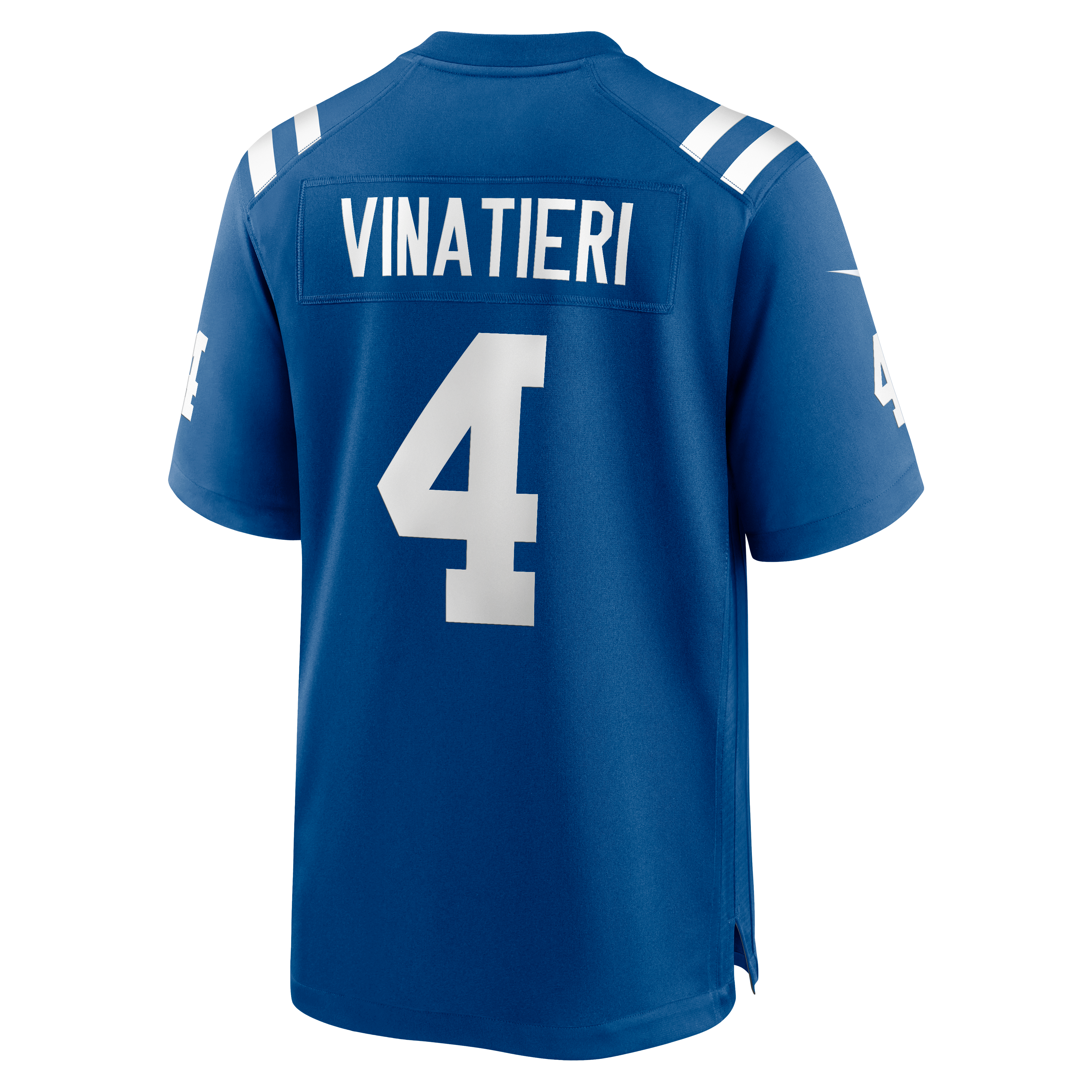 Men's Indianapolis Colts Adam Vinatieri Nike Royal Team Retired Game Jersey