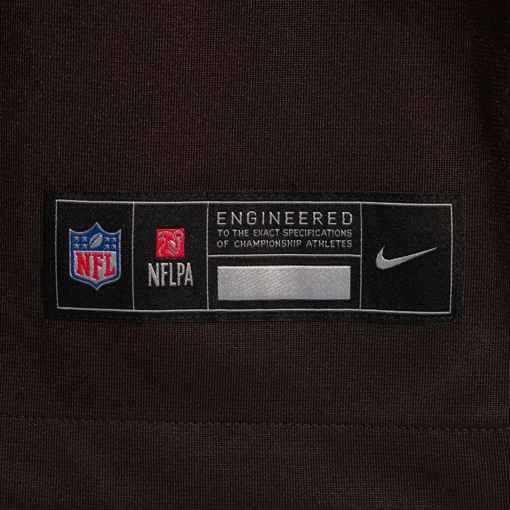 Men's Cleveland Browns Austin Barber Nike Brown Team Game Jersey