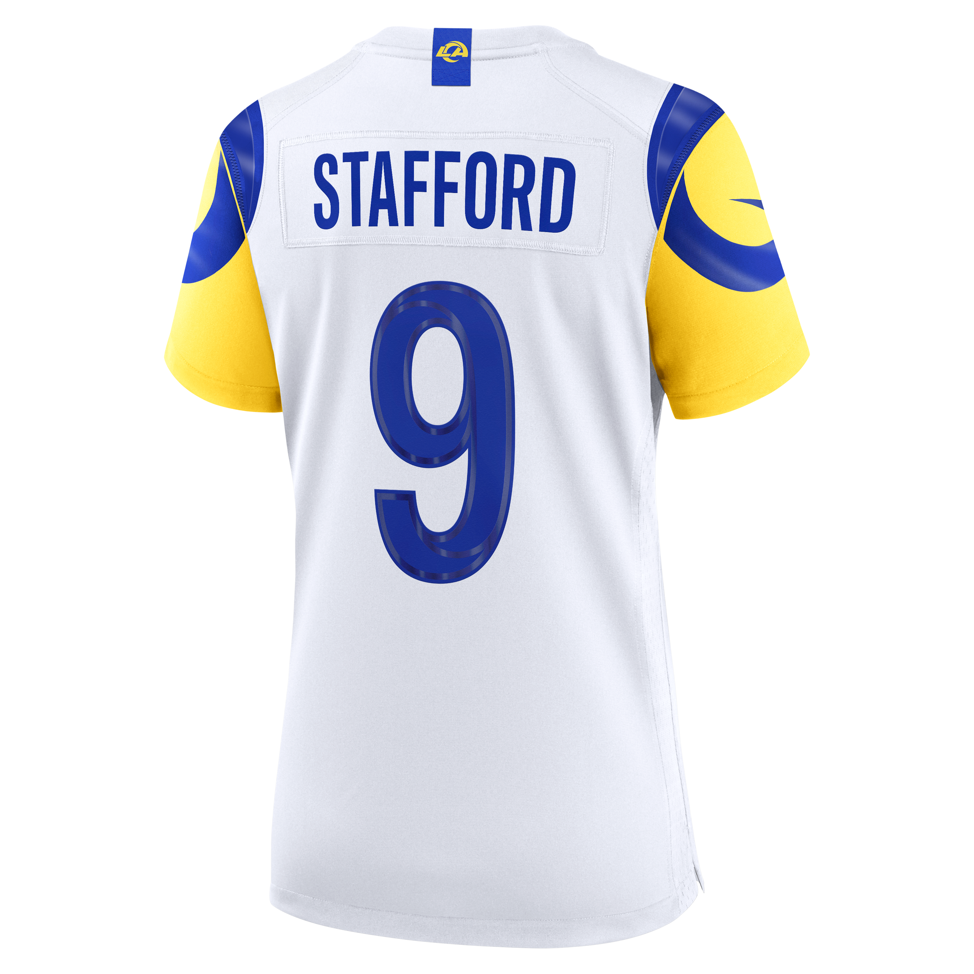 Women's Los Angeles Rams Matthew Stafford Nike White Game Jersey