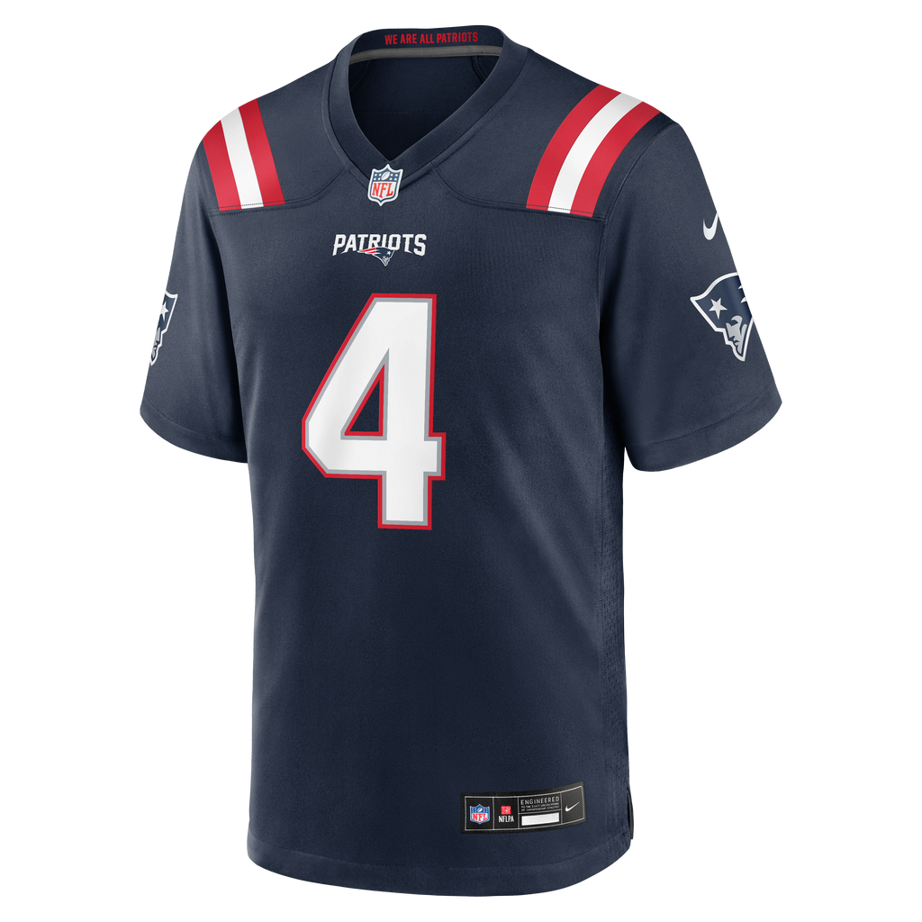 Men's New England Patriots Adam Vinatieri Nike Navy Team Retired Game Jersey