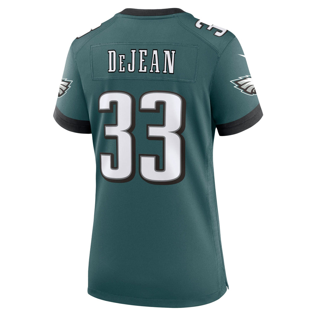 Women's Philadelphia Eagles Cooper Dejean Nike Midnight Green Team Game Jersey