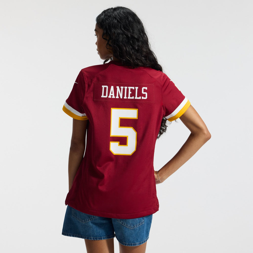 Women's Washington Commanders Jayden Daniels Nike Burgundy Game Jersey