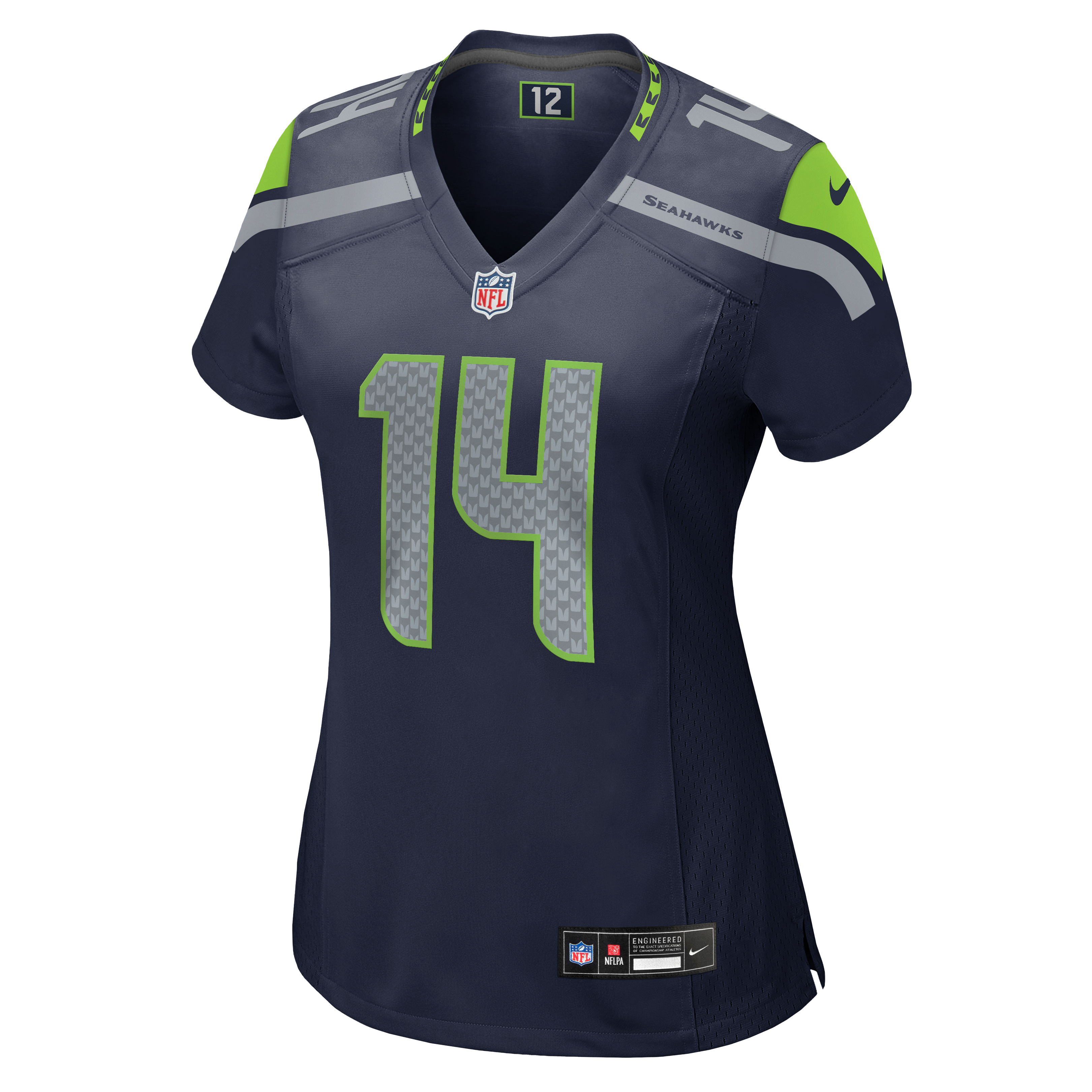 Women's Seattle Seahawks Sam Darnold Nike College Navy Team Game Jersey