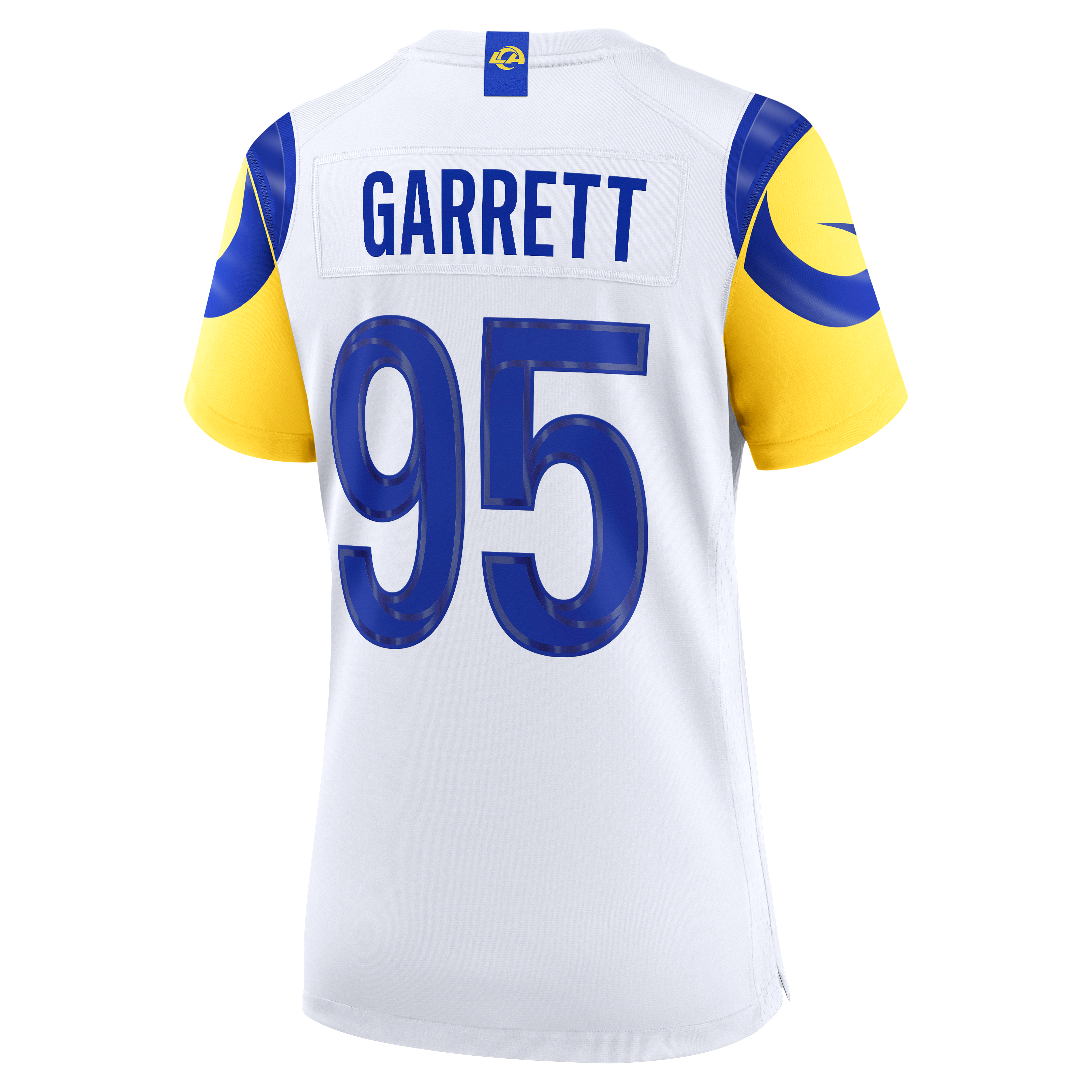Women's Los Angeles Rams Myles Garrett Nike White Game Jersey