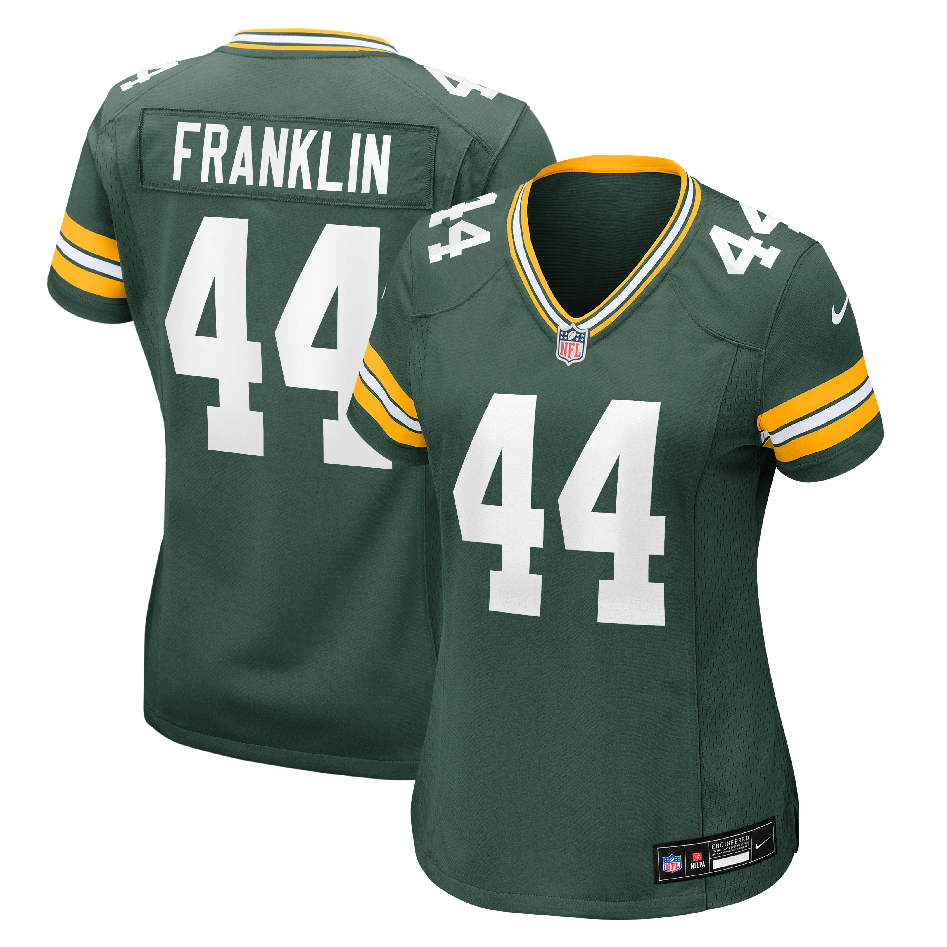 Women's Green Bay Packers Zaire Franklin Nike Green Team Game Jersey