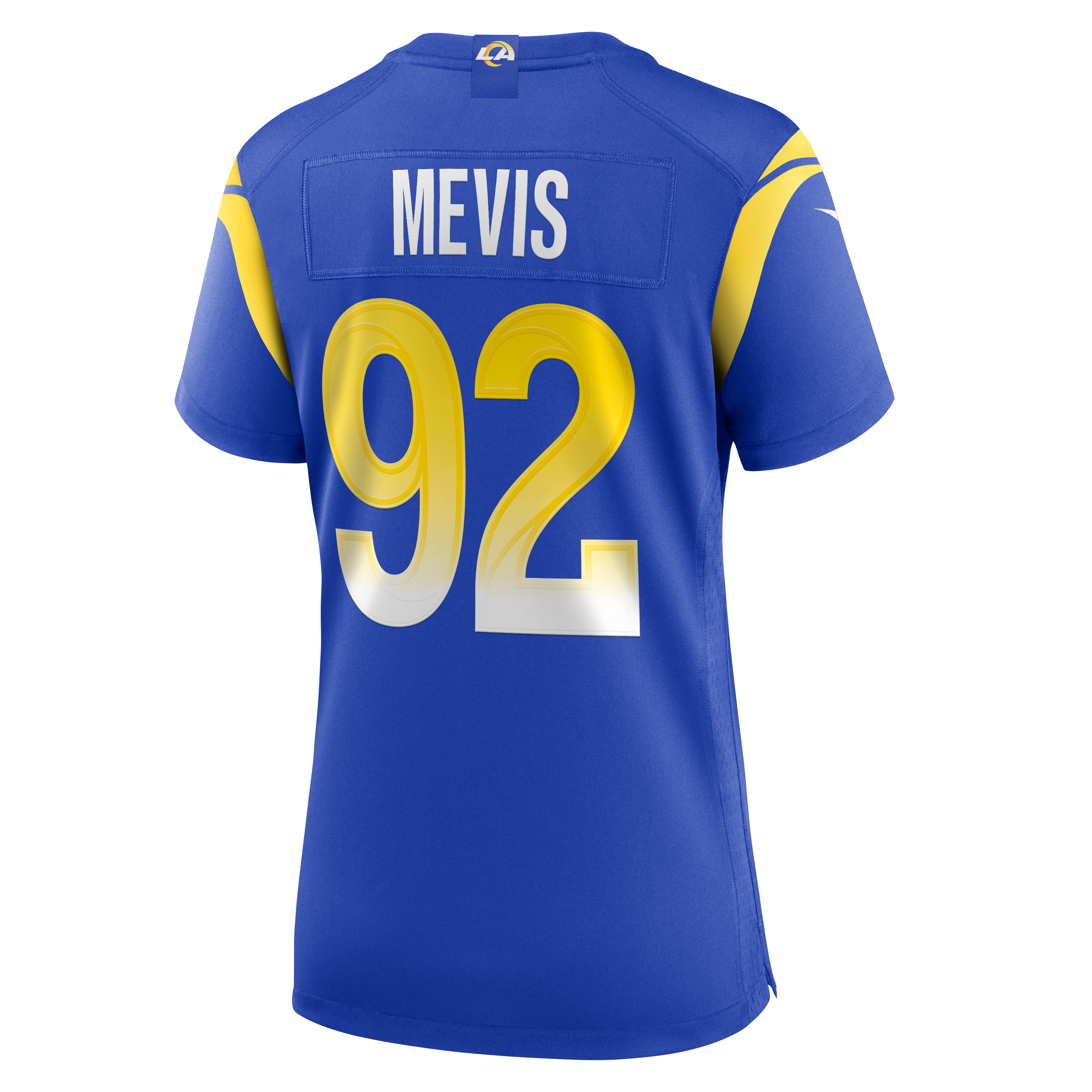 Women's Los Angeles Rams Harrison Mevis Nike Royal Team Game Jersey