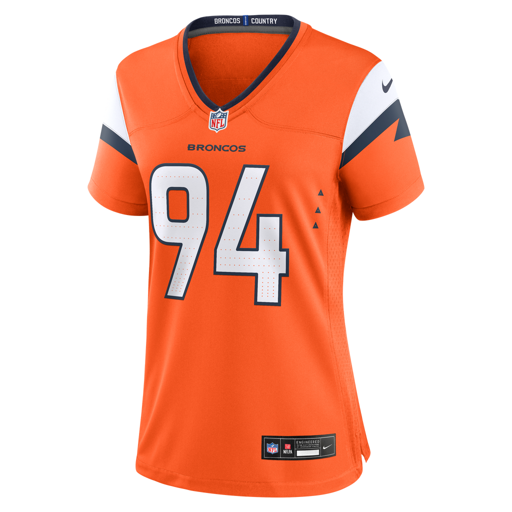 Women's Denver Broncos Demarcus Ware Nike Orange Team Retired Game Jersey