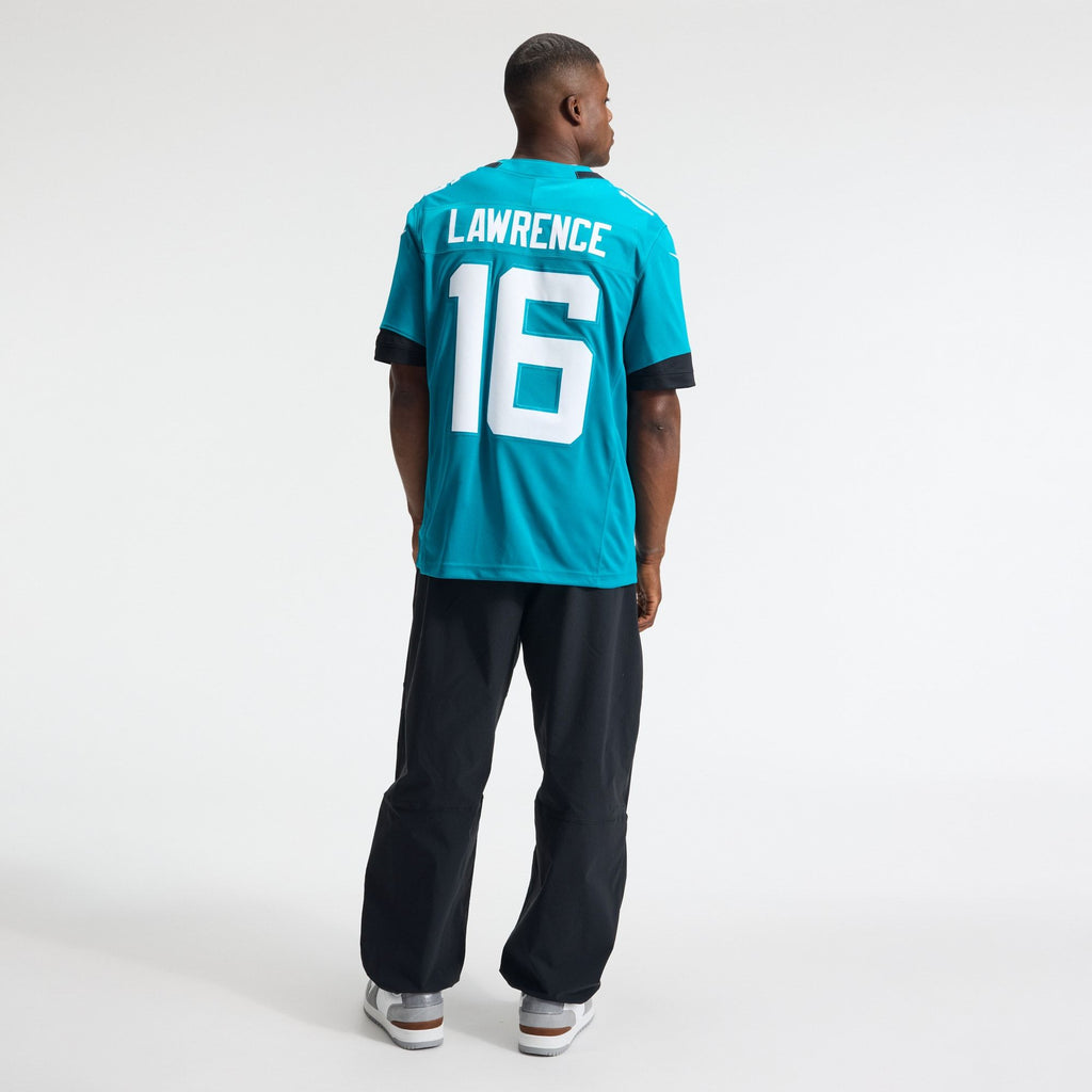 Men's Jacksonville Jaguars Trevor Lawrence Nike Teal Team Vapor Fuse Stitched Limited Jersey