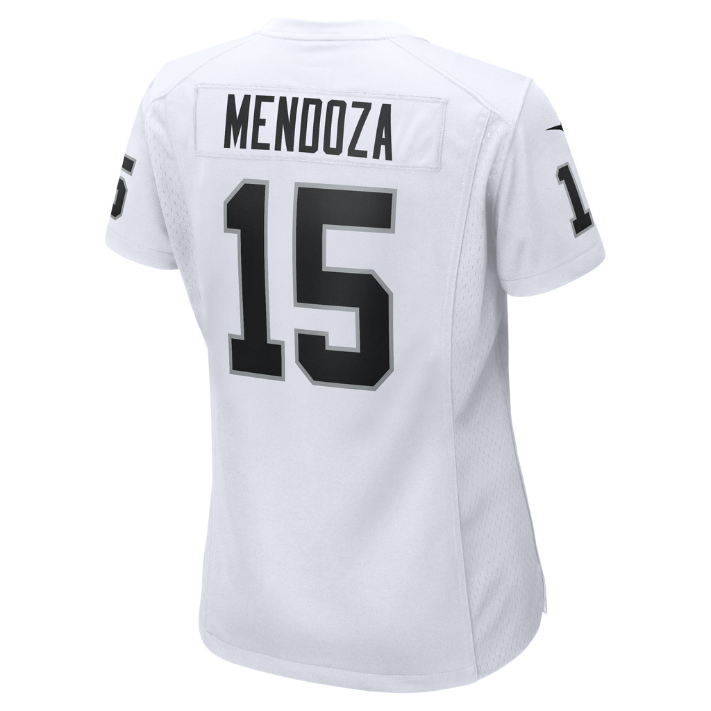 Women's Las Vegas Raiders Fernando Mendoza Nike White Game Player Jersey