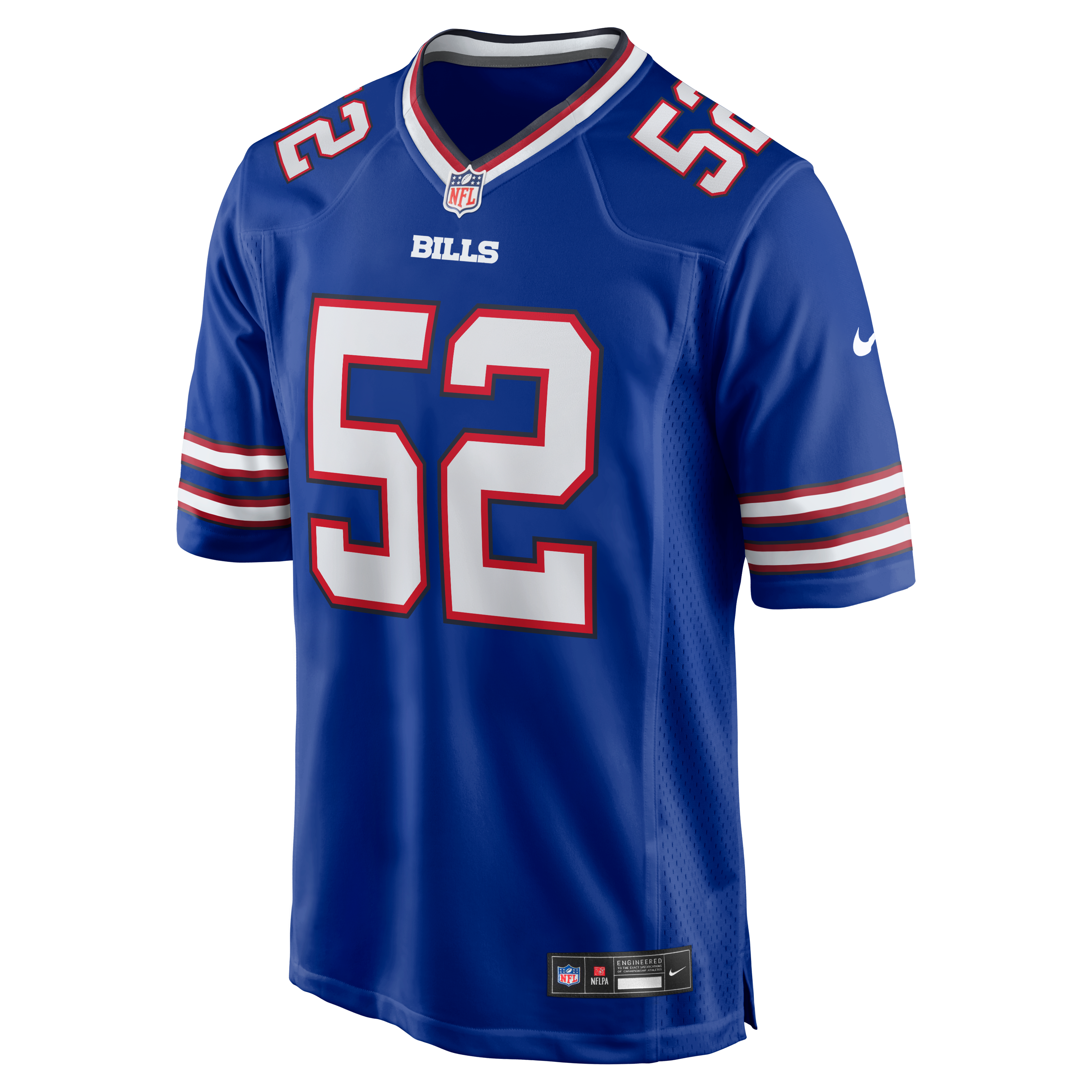 Men's Buffalo Bills Kaleb Elarms Orr Nike Royal Team Game Jersey