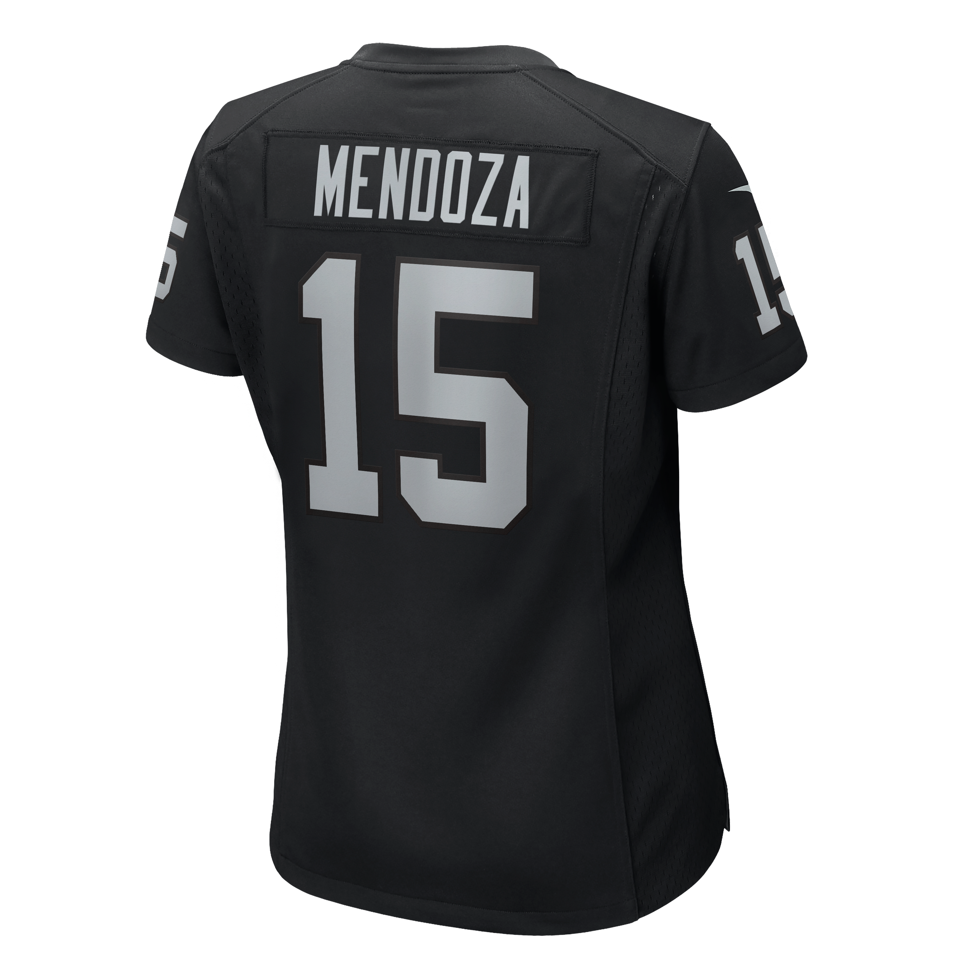 Women's Las Vegas Raiders Fernando Mendoza Nike Black Team Game Player Jersey
