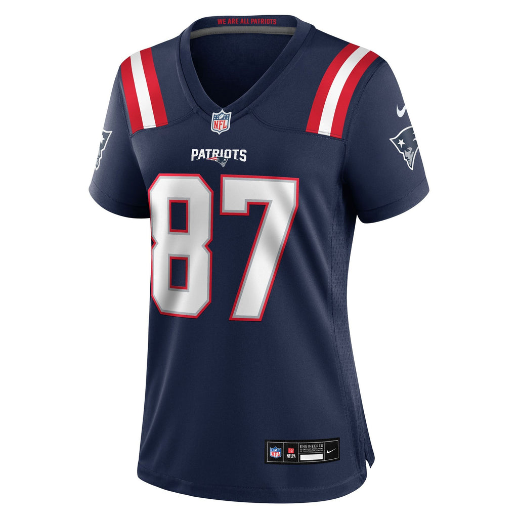 Women's New England Patriots Rob Gronkowski Nike Navy Team Retired Player Game Jersey