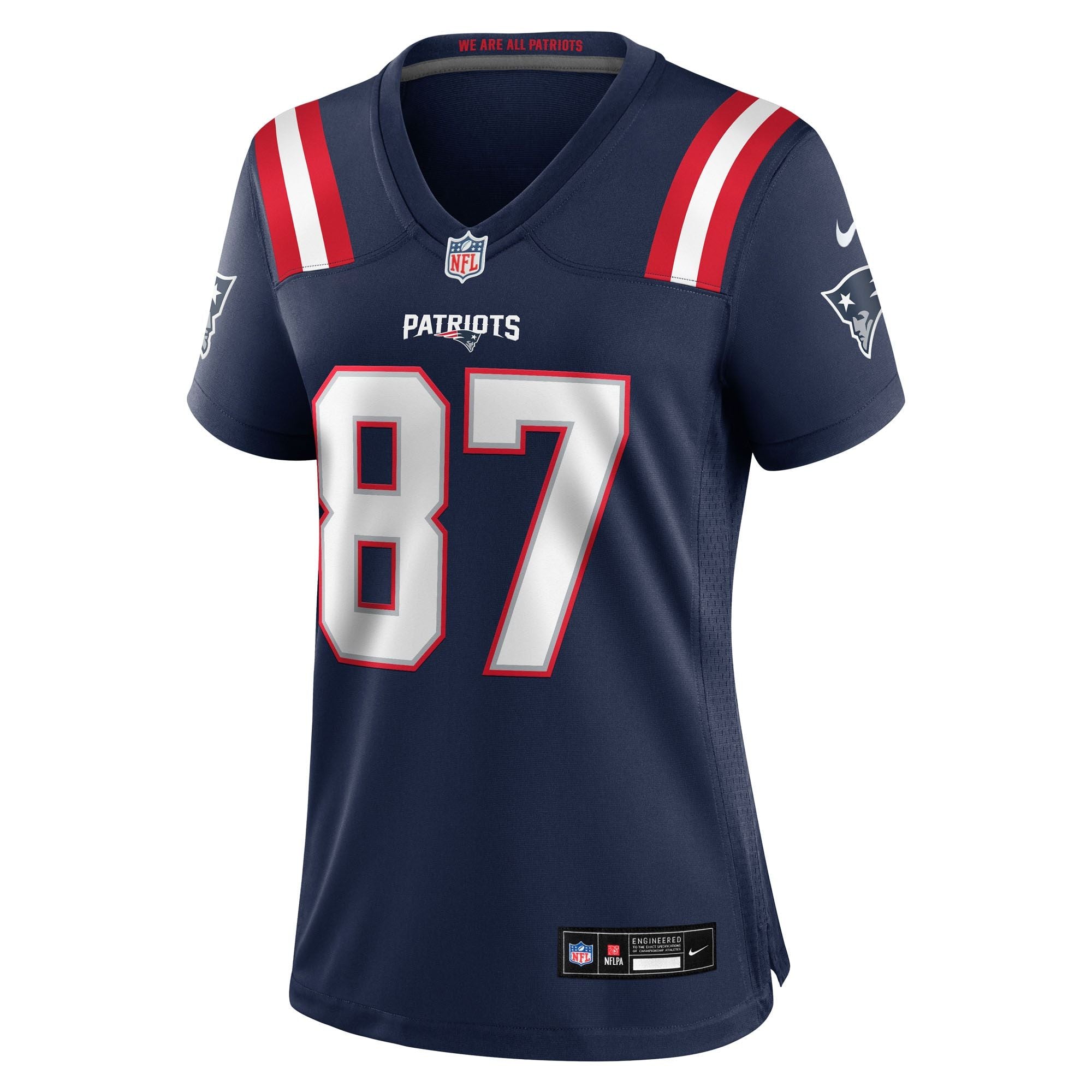 Women's New England Patriots Rob Gronkowski Nike Navy Team Retired Player Game Jersey