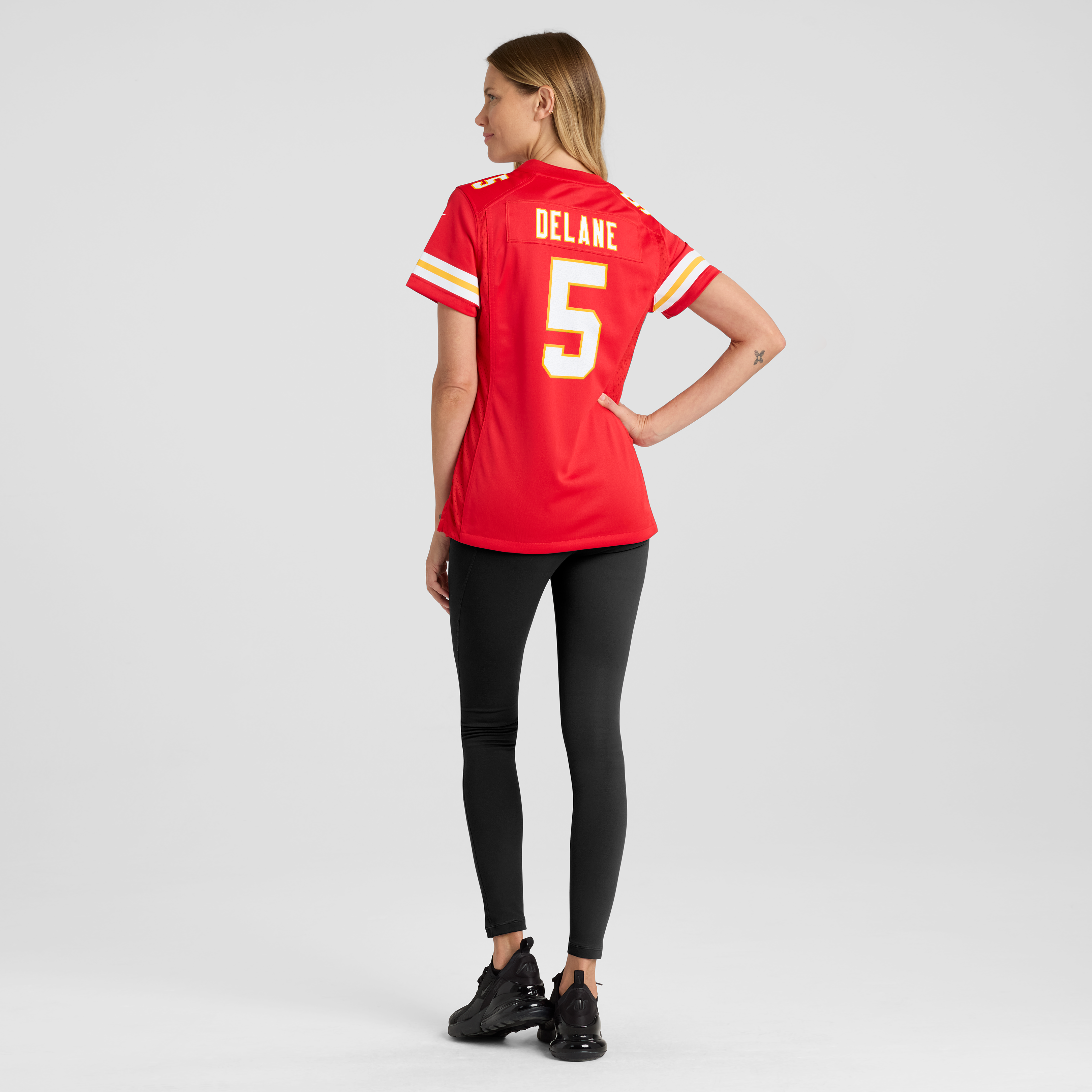Women's Kansas City Chiefs Mansoor Delane Nike Red Game Jersey