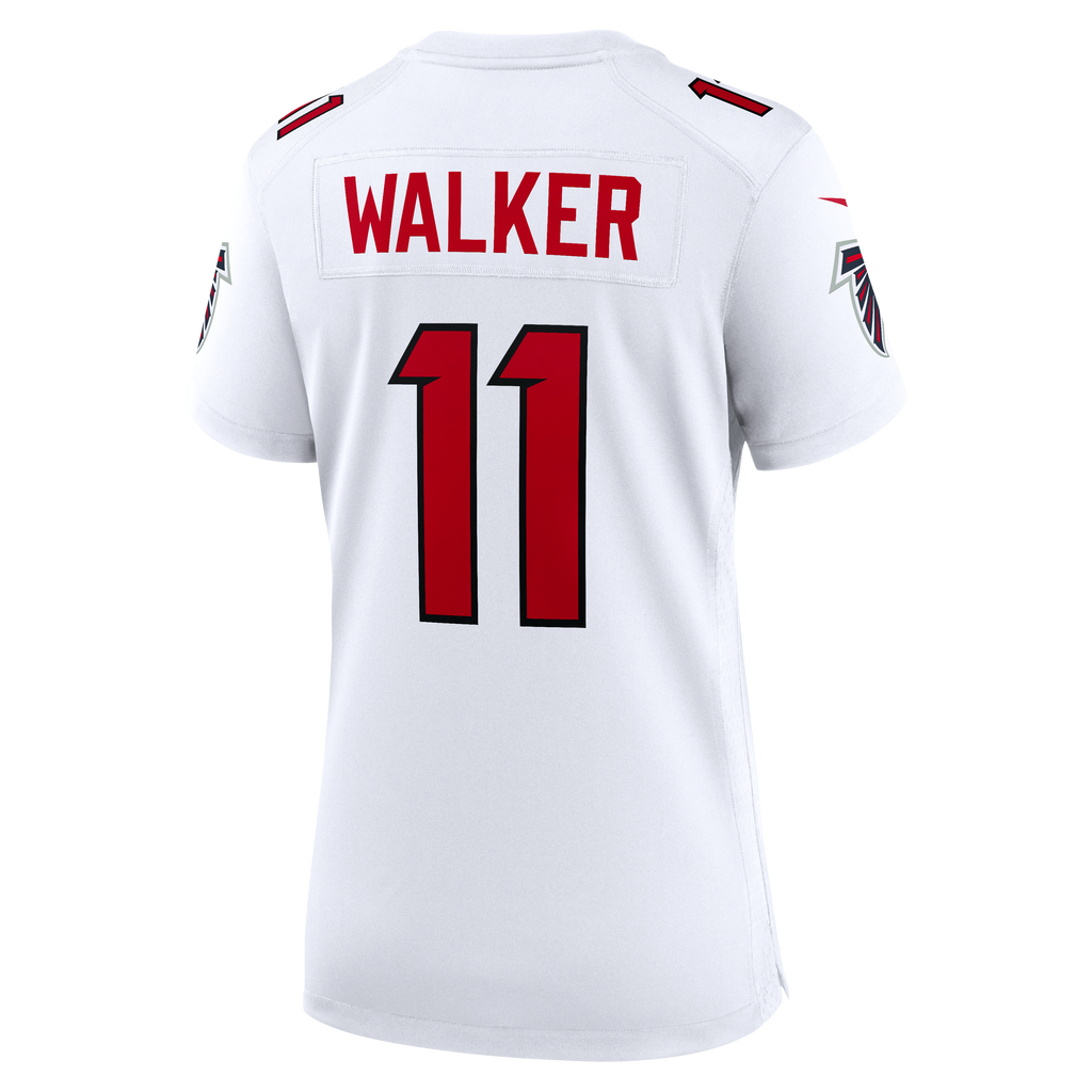 Women's Atlanta Falcons Jalon Walker Nike White Game Jersey