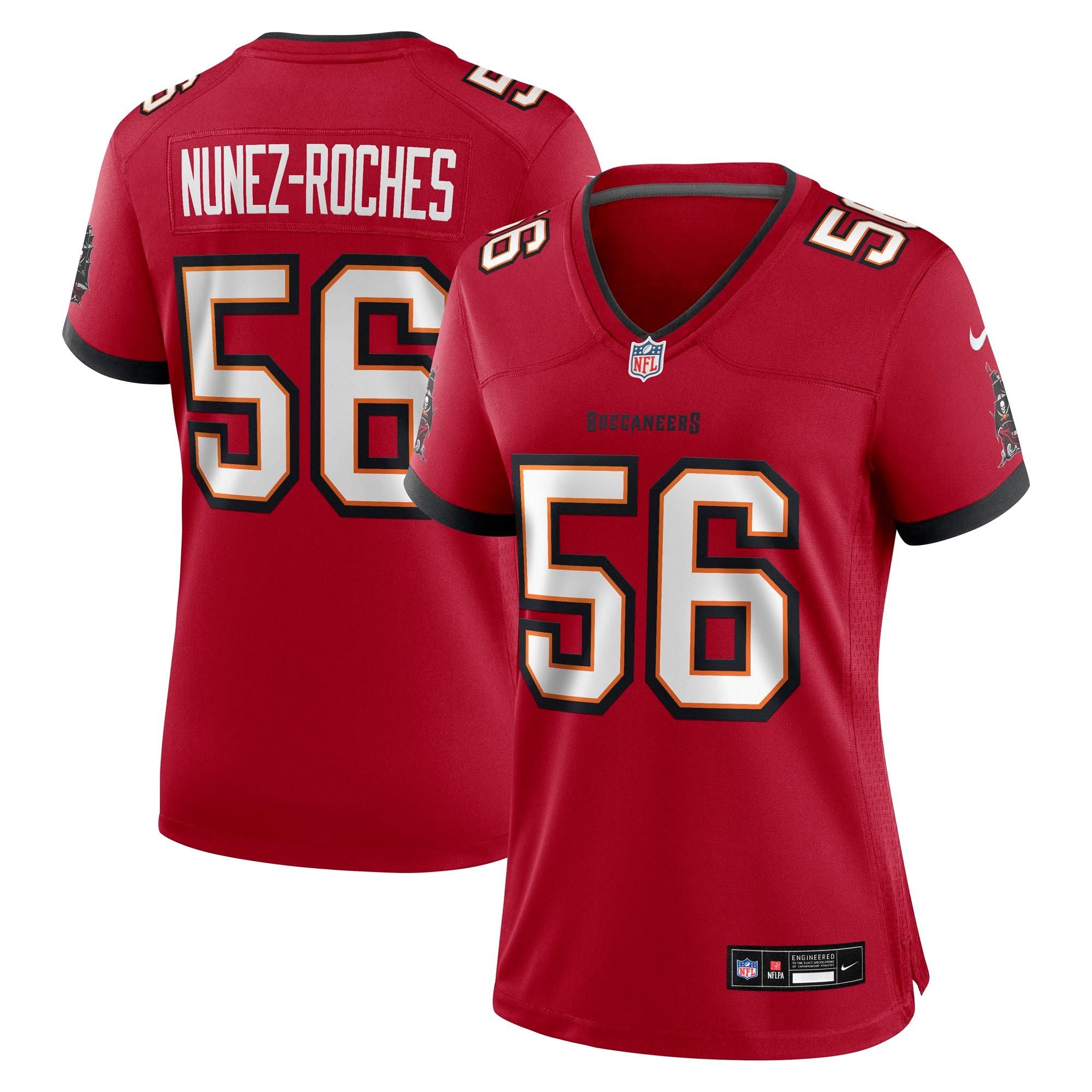 Women's Tampa Bay Buccaneers Rakeem Nunez Roches Nike Red Team Game Jersey