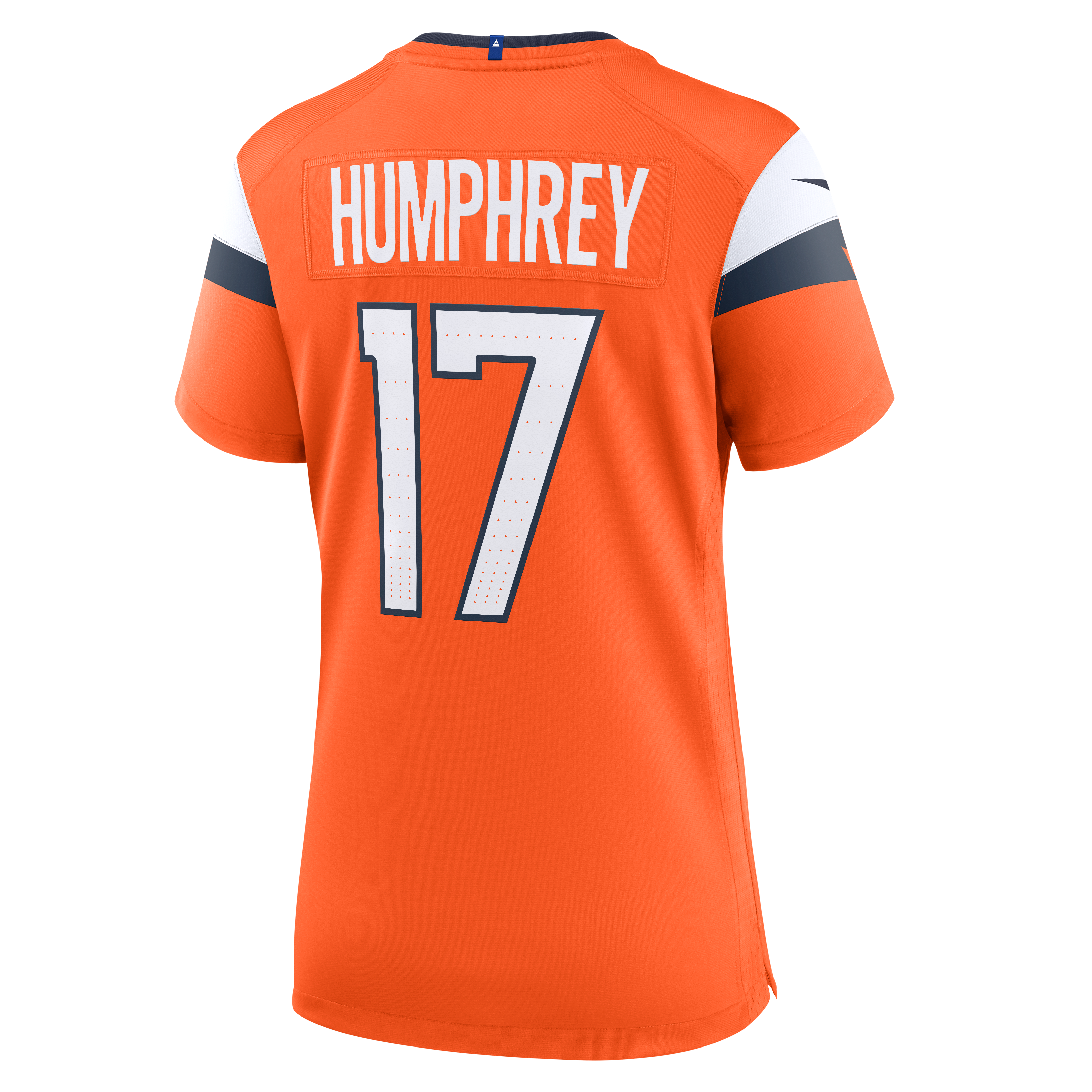 Women's Denver Broncos Liljordan Humphrey Nike Orange Team Game Jersey