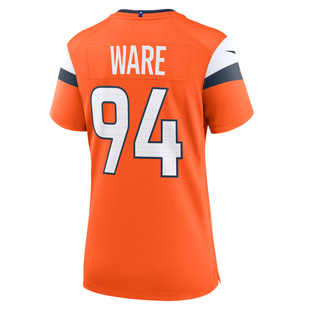Women's Denver Broncos Demarcus Ware Nike Orange Team Retired Game Jersey